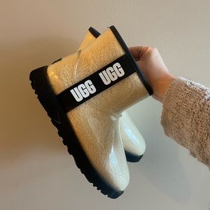 Classic Clear UGGS Mini Boot - Size 9